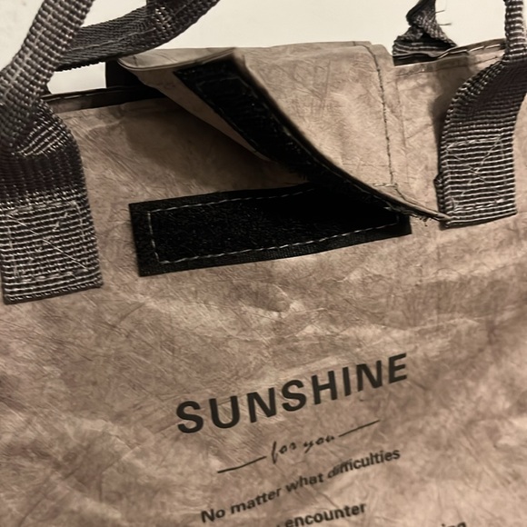 New Unisex Paper-bag Lunch Bag Insulated Lightweight Bag for Work/School - Picture 3 of 7